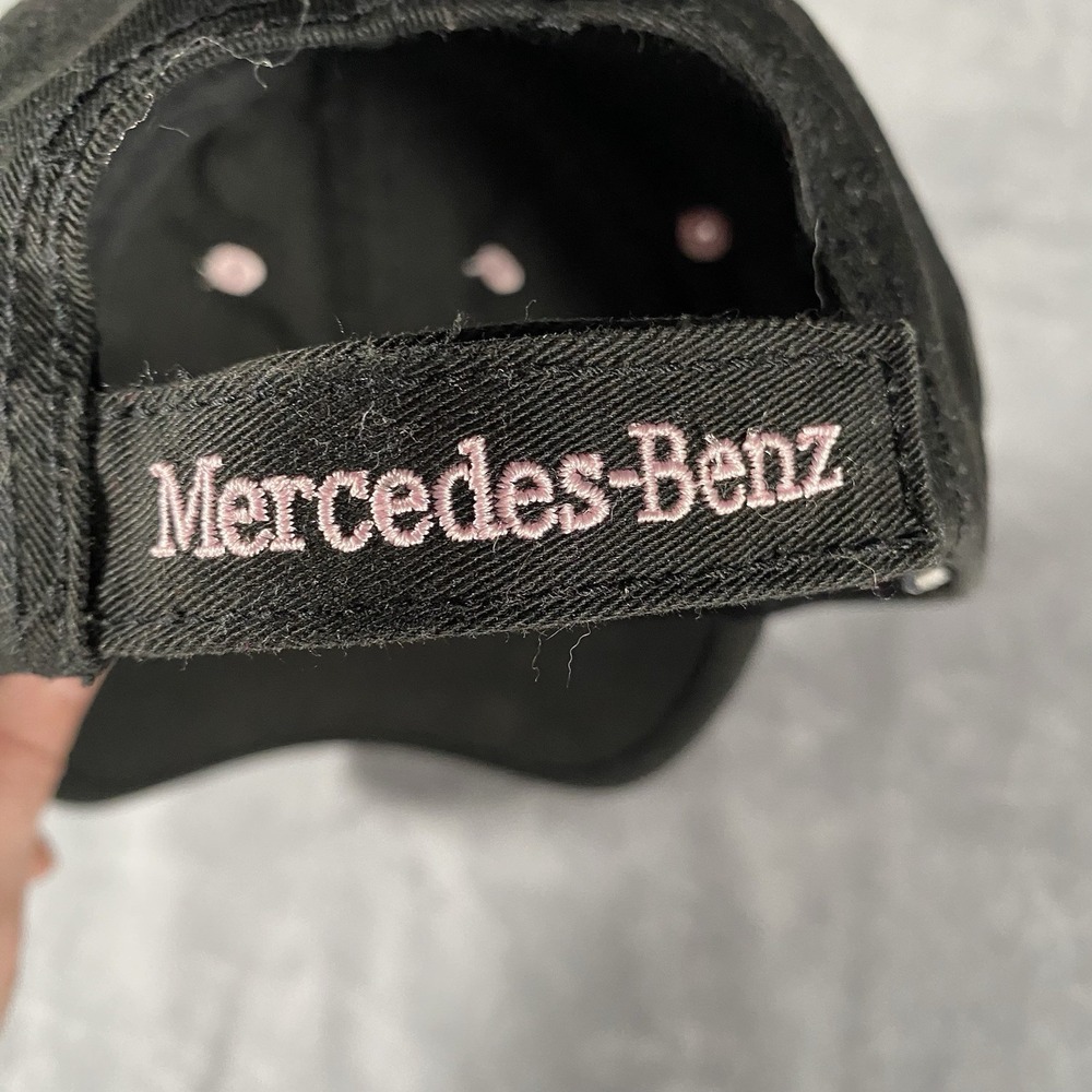 Mercedes Benz Hat Cap‎ Adult Black Pink Embroidered Golfing Auto Cars Vacation - Picture 3 of 6